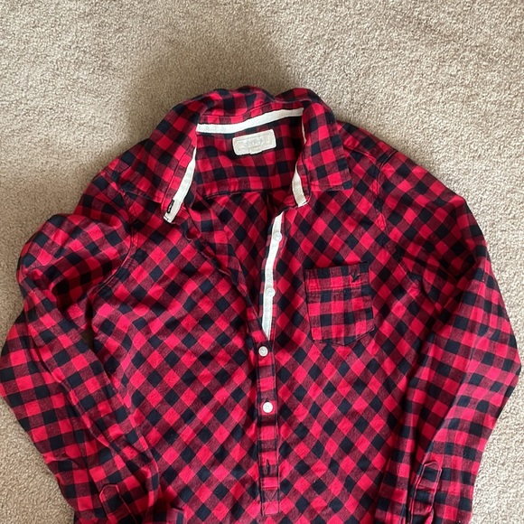 EUC AIRIE PULLOVER FLANNEL XL - Picture 2 of 5